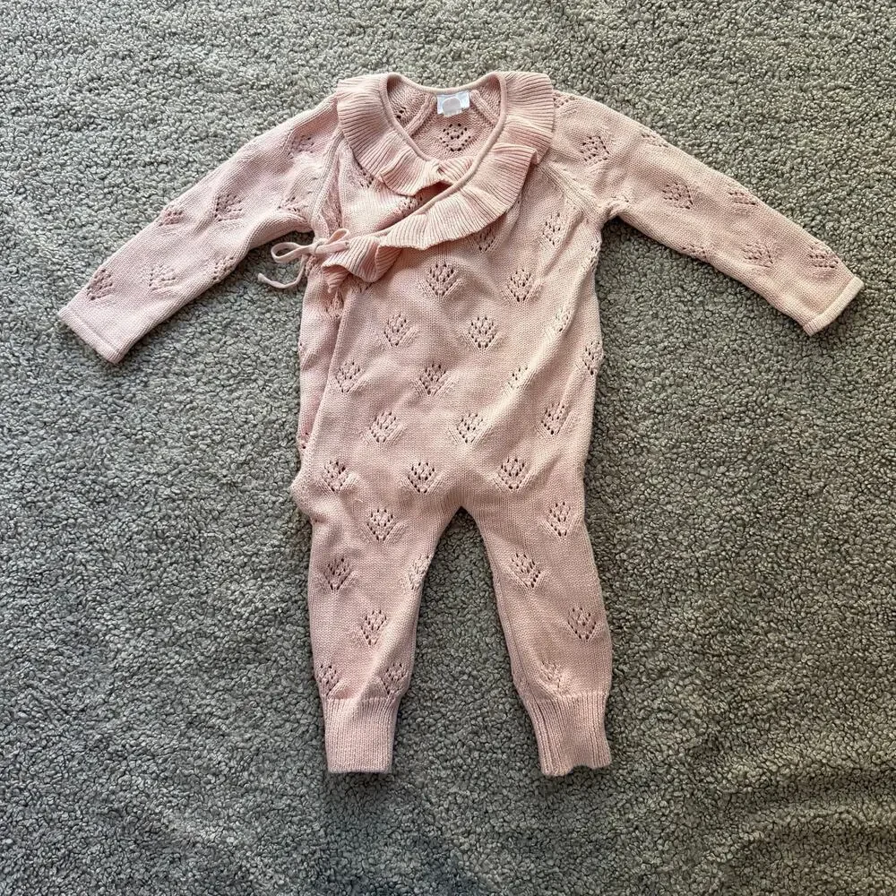 Jamie Kay Lilah Onepiece Ballet Pink Marle Sz 6-12 months